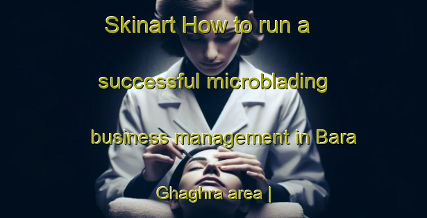 Skinart How to run a successful microblading business management in Bara Ghaghra area | MicrobladingTraining | MicrobladingClasses | SkinartTraining-India